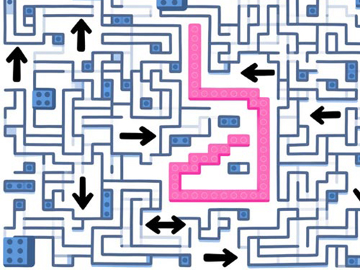 Play Arrow Puzzle Online | Free Maze Logic Game