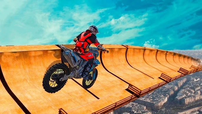 Play Impossible Bike Stunt Ride Online | Free Impossible Track Bike Game